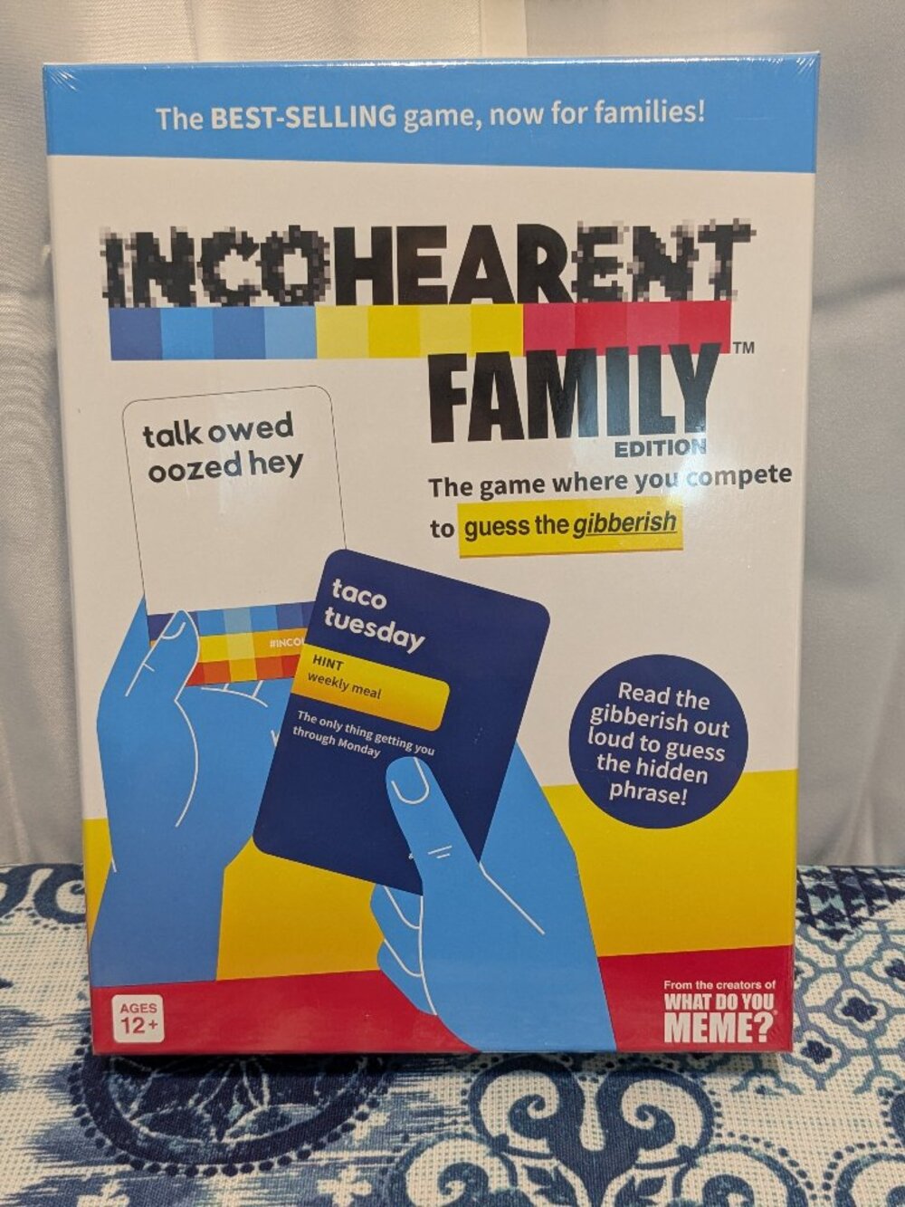 NEW SEALED Incohearent Family Edition Card Game by What Do You Meme? 2020
